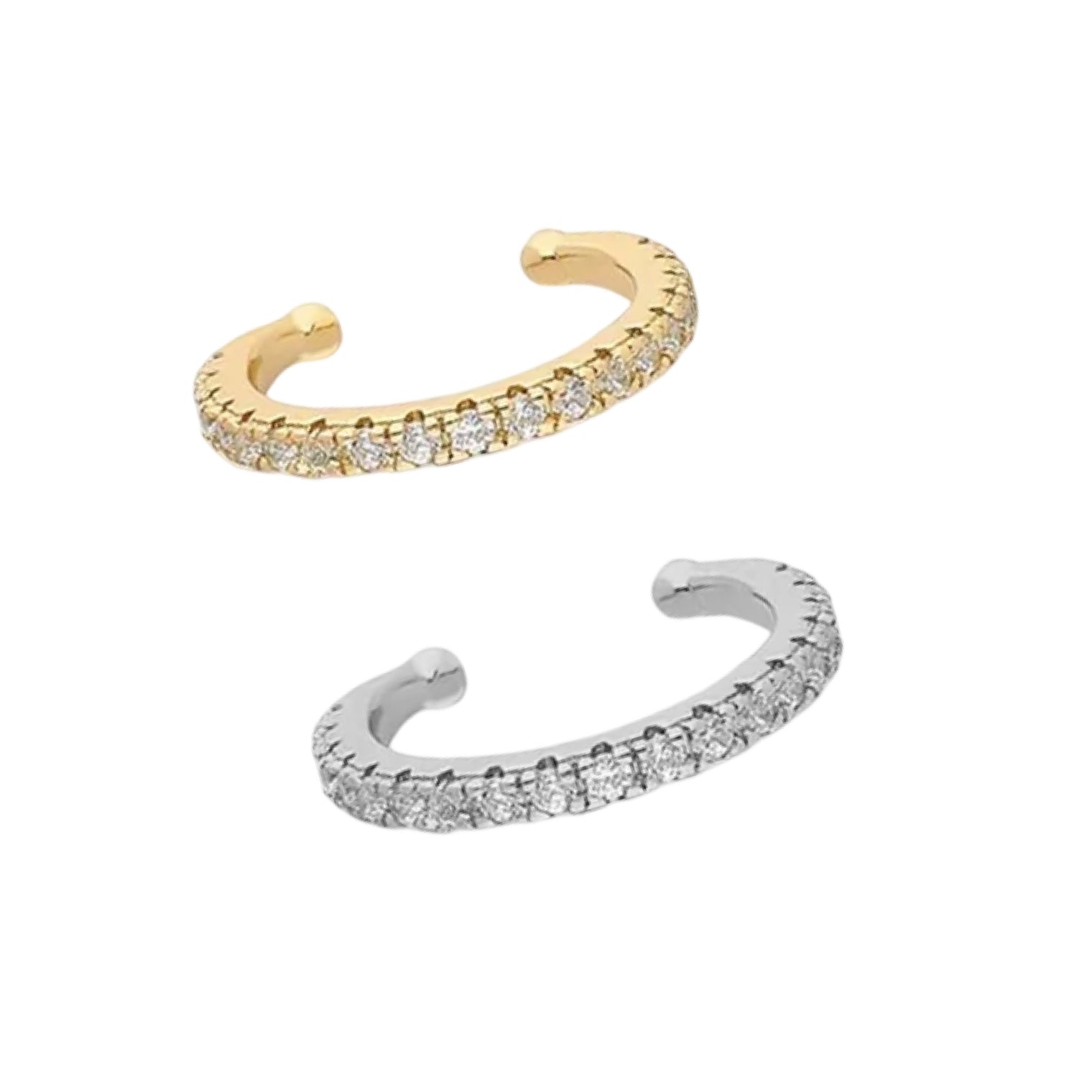 Crystal Shine Ear Cuff (Single)