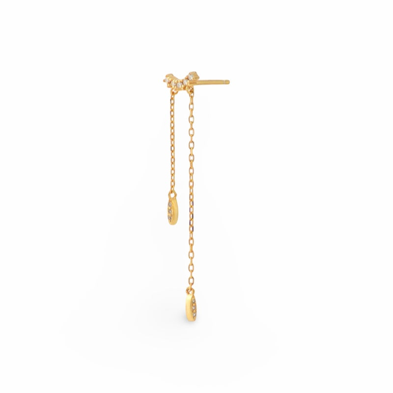 Zircon Long Earring