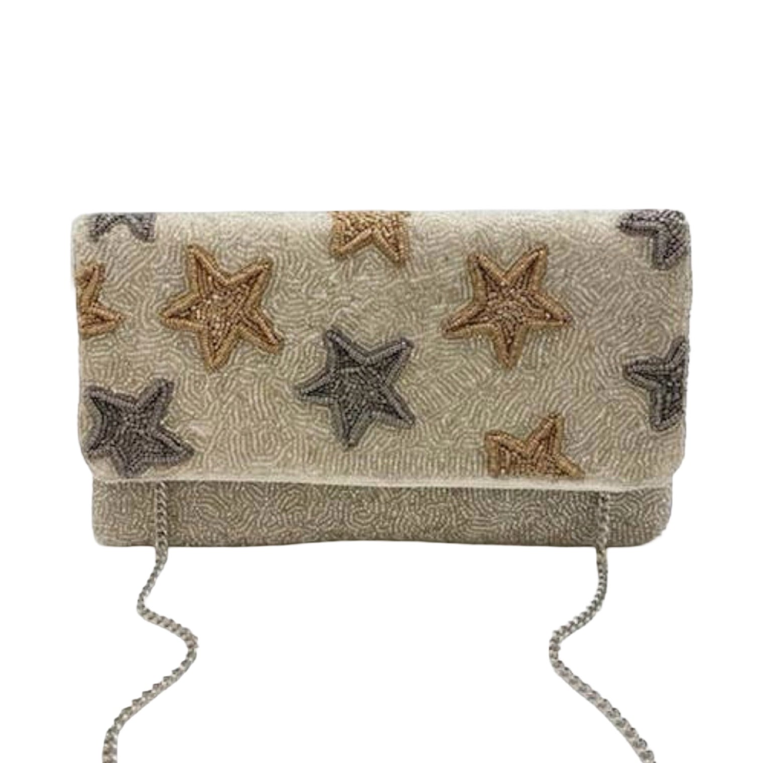 Beaded Clutch Crossbody Bag — $40