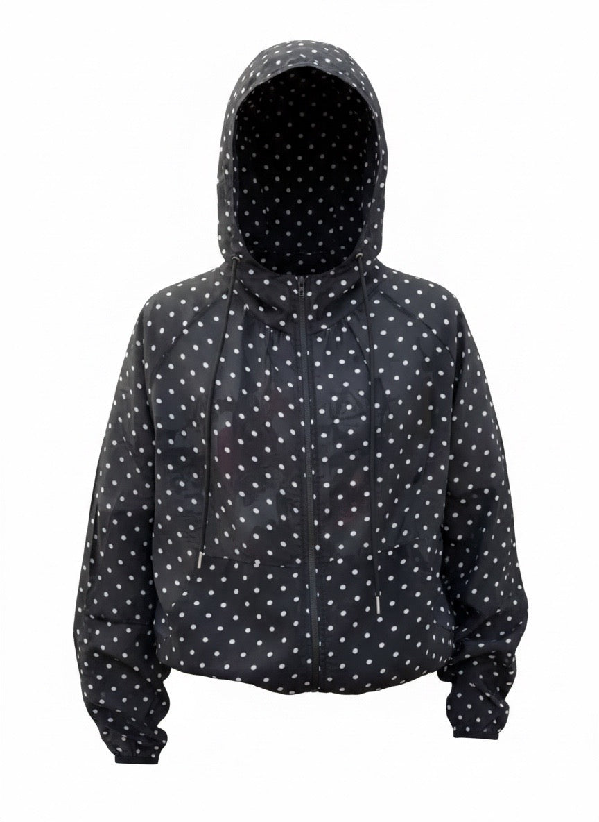 Sheer Polka Dot Jacket
