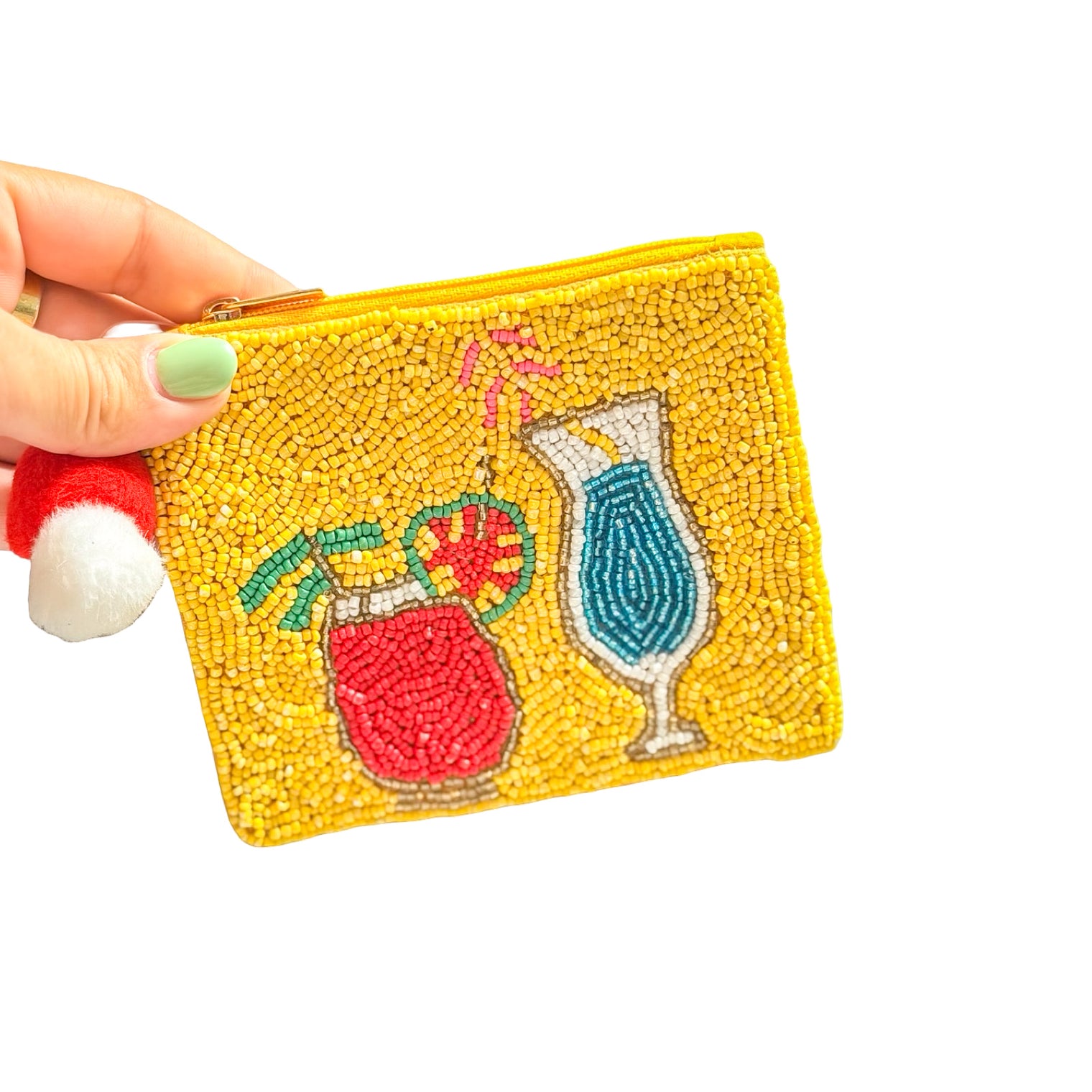 Coin Purse Handmade with Keychain — Best Seller