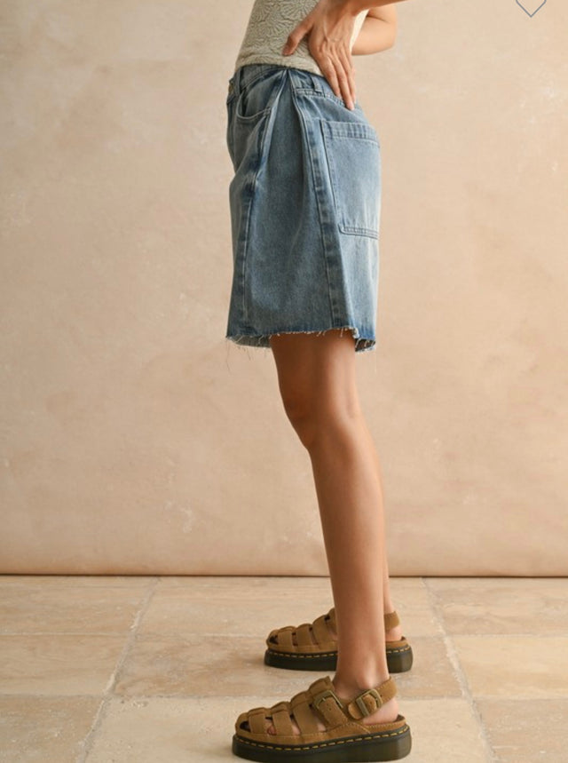 Bermuda Denim Shorts