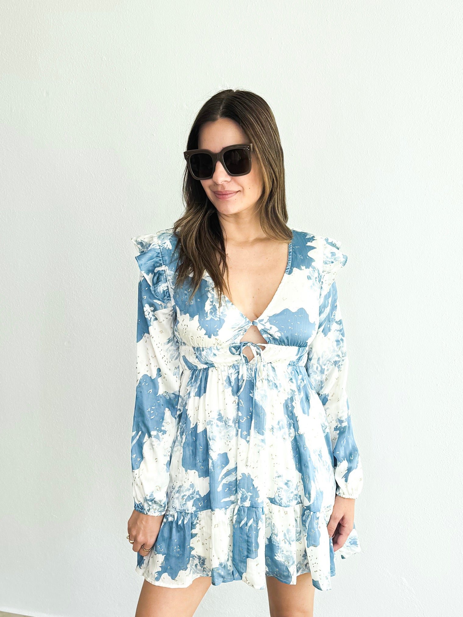 Blue Mini Dress