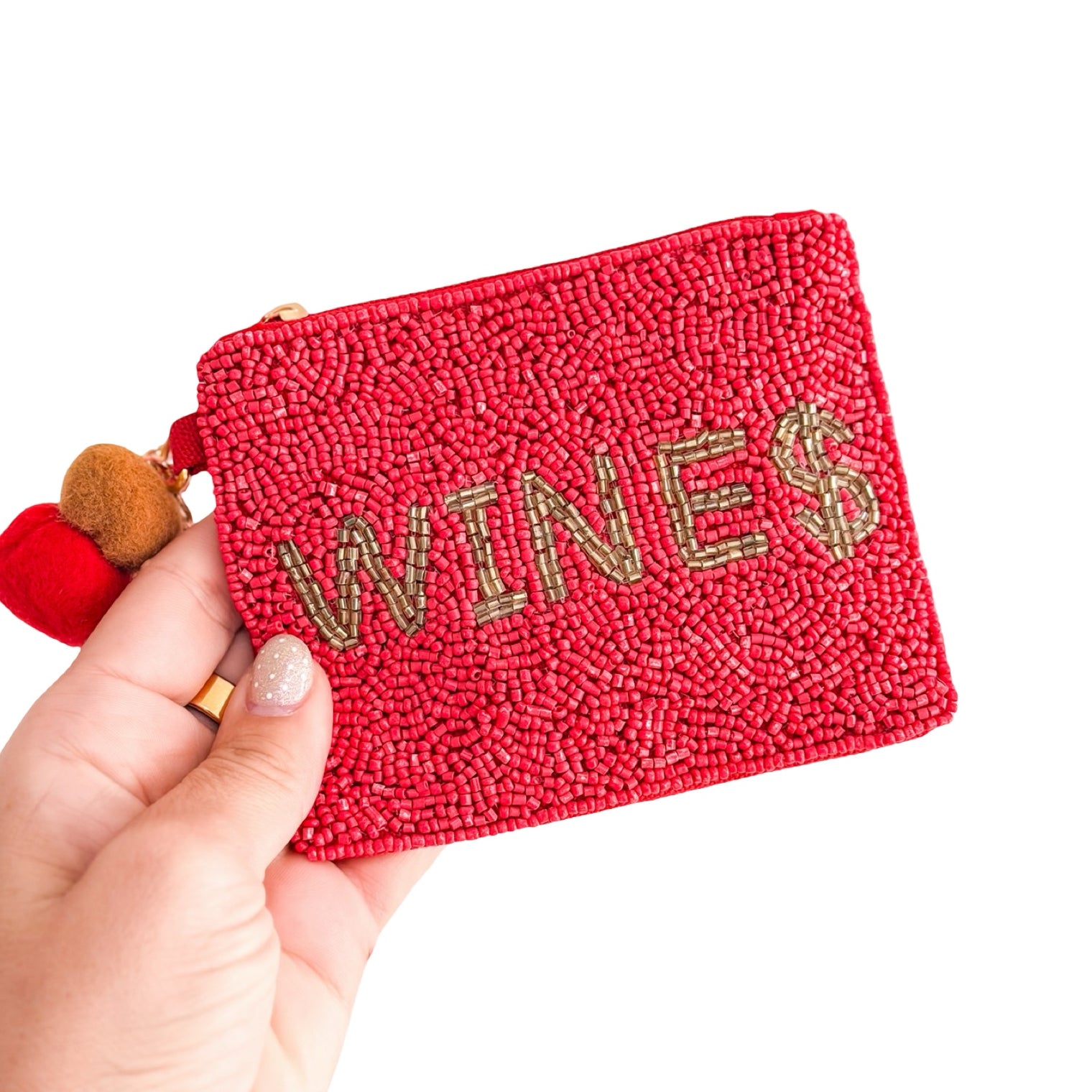 Coin Purse Handmade with Keychain — Best Seller