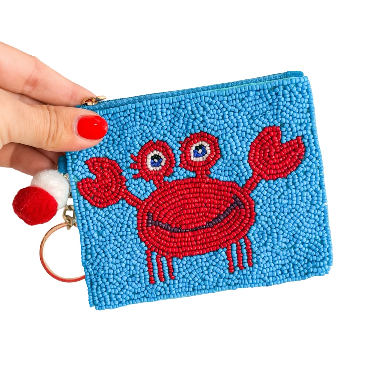 Coin Purse Handmade with Keychain — Best Seller