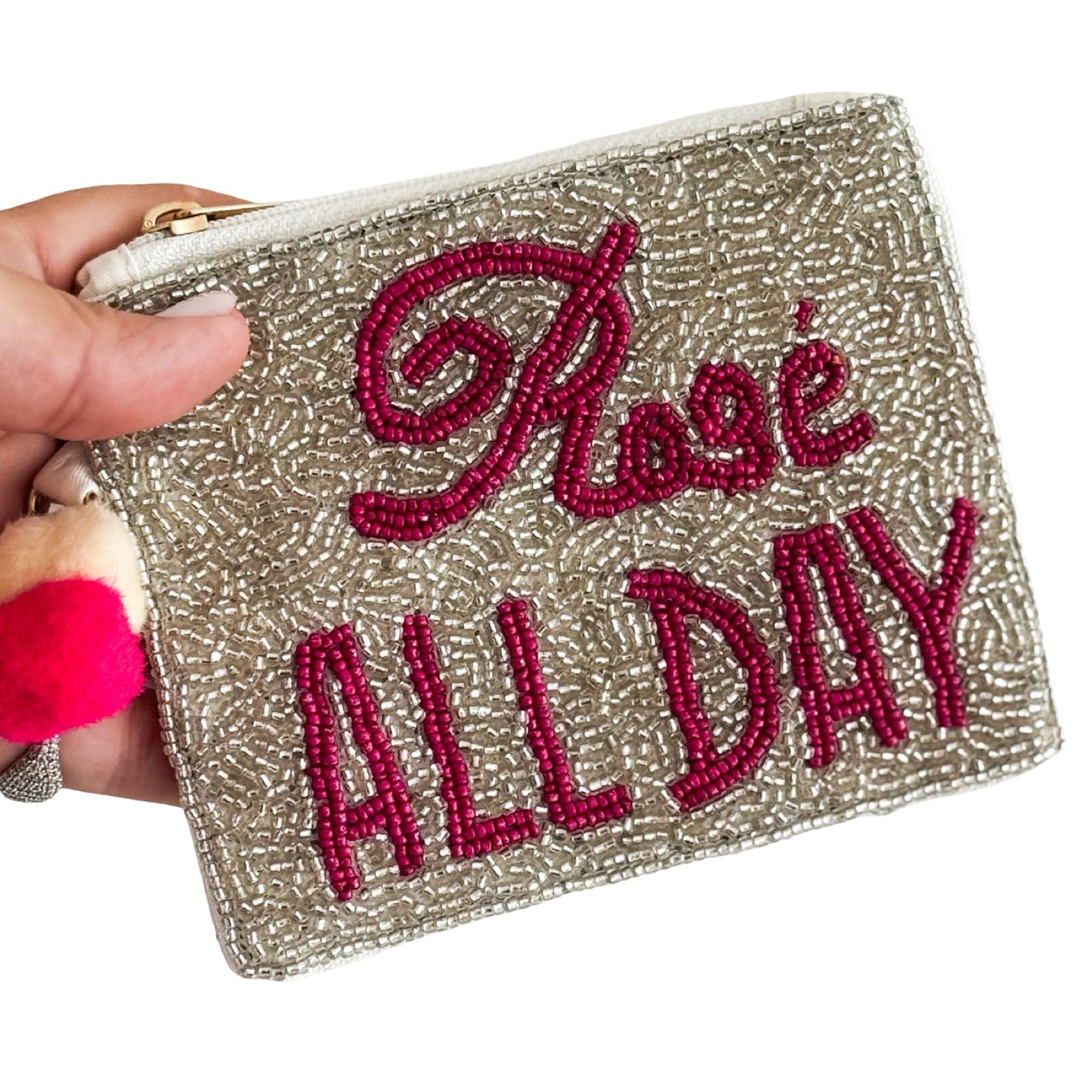 Coin Purse Handmade with Keychain — Best Seller