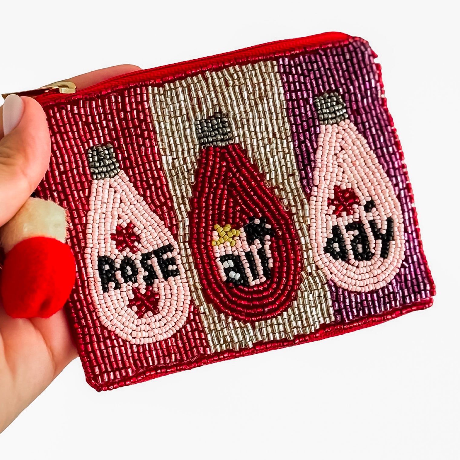 Coin Purse Handmade with Keychain — Best Seller