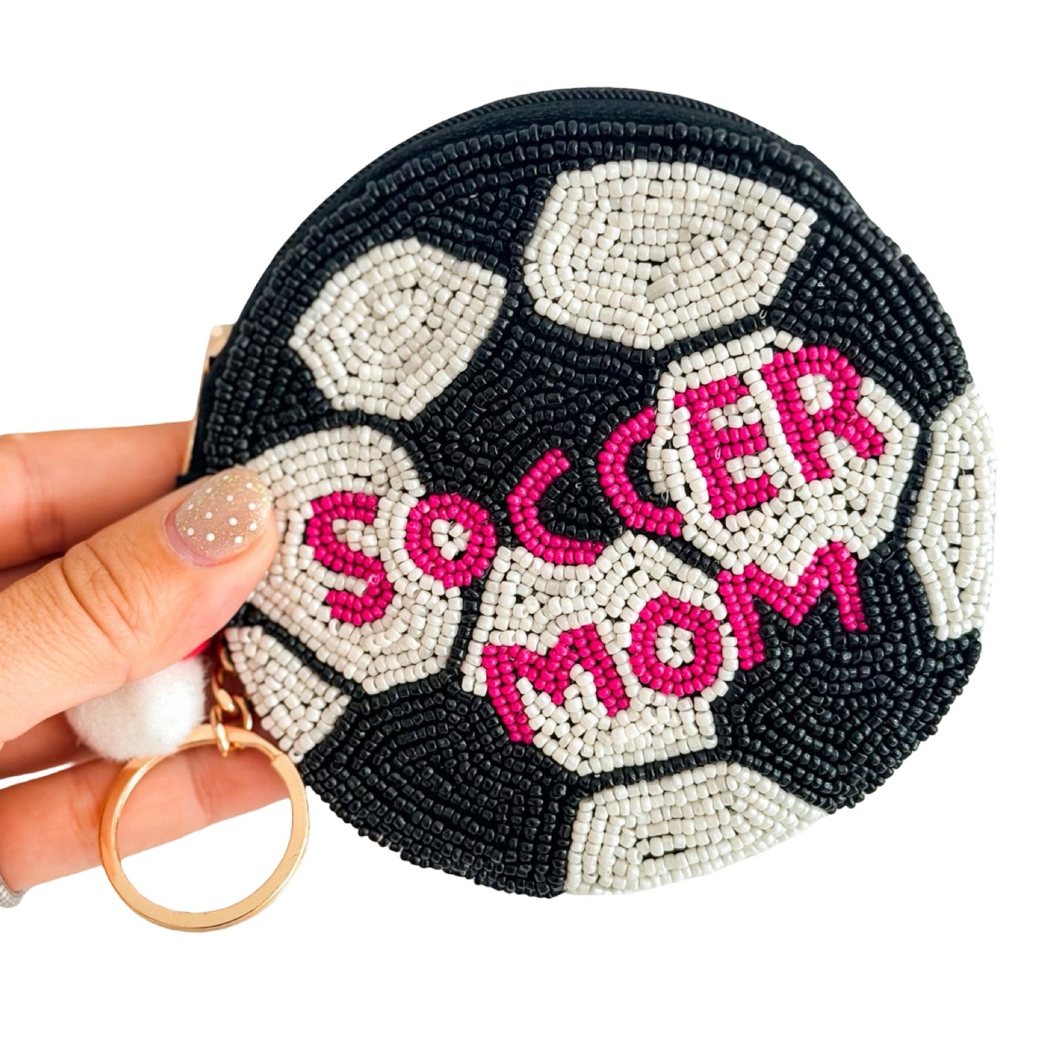 Coin Purse Handmade with Keychain — Best Seller