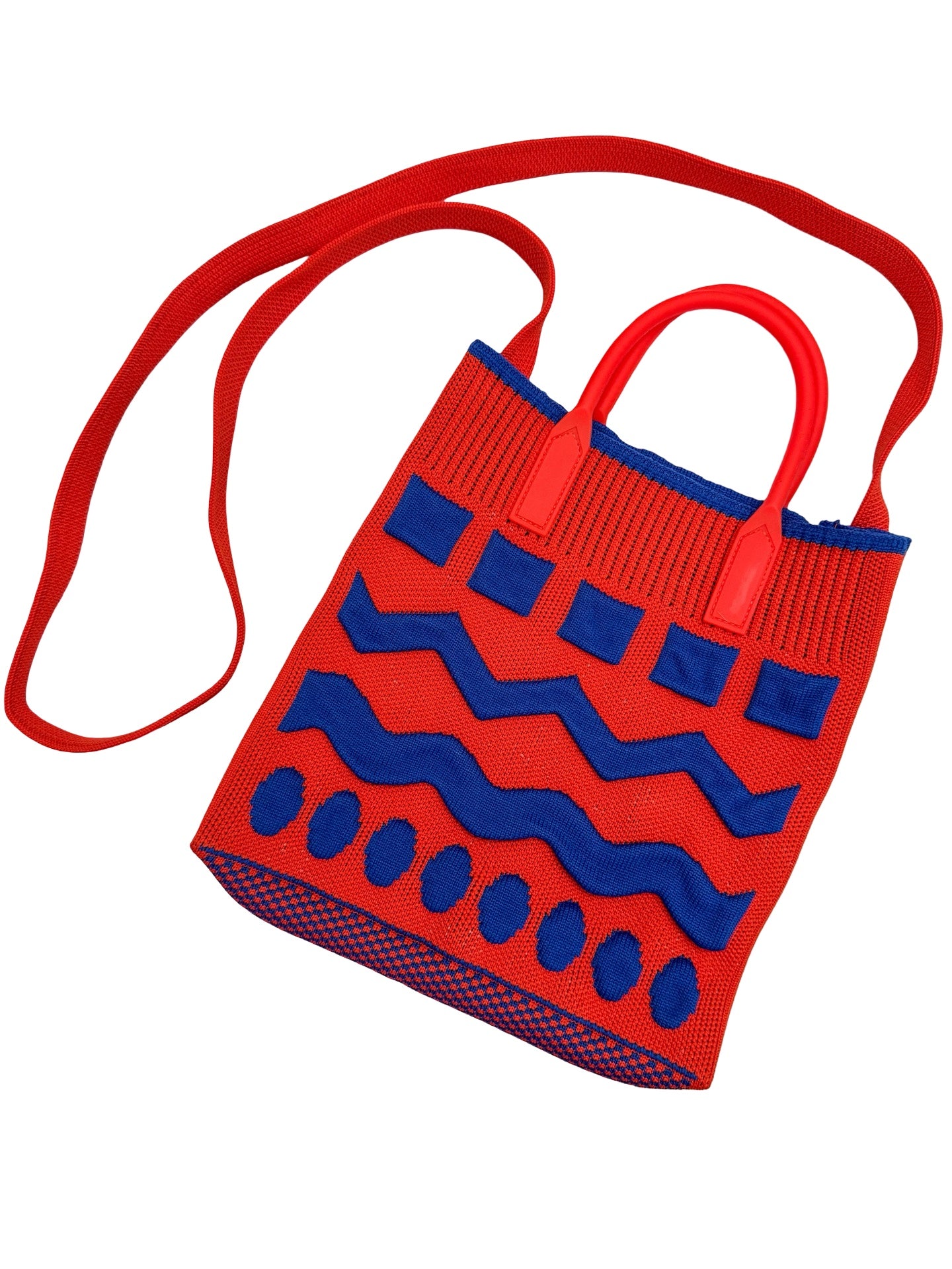 Knit Crossbody Tote