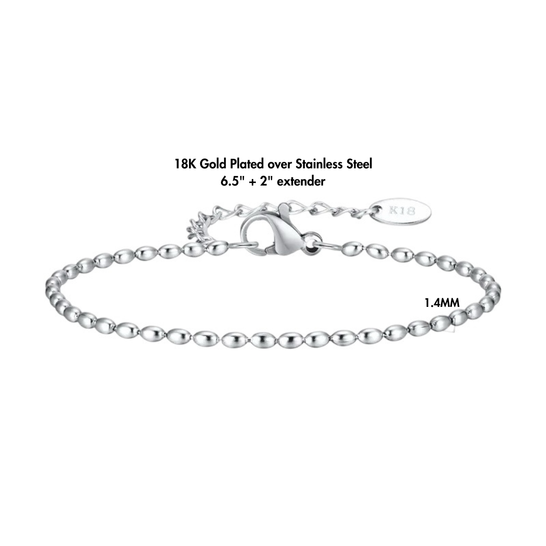 Karo Silver Bracelet