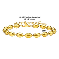 Karo Gold Bracelet