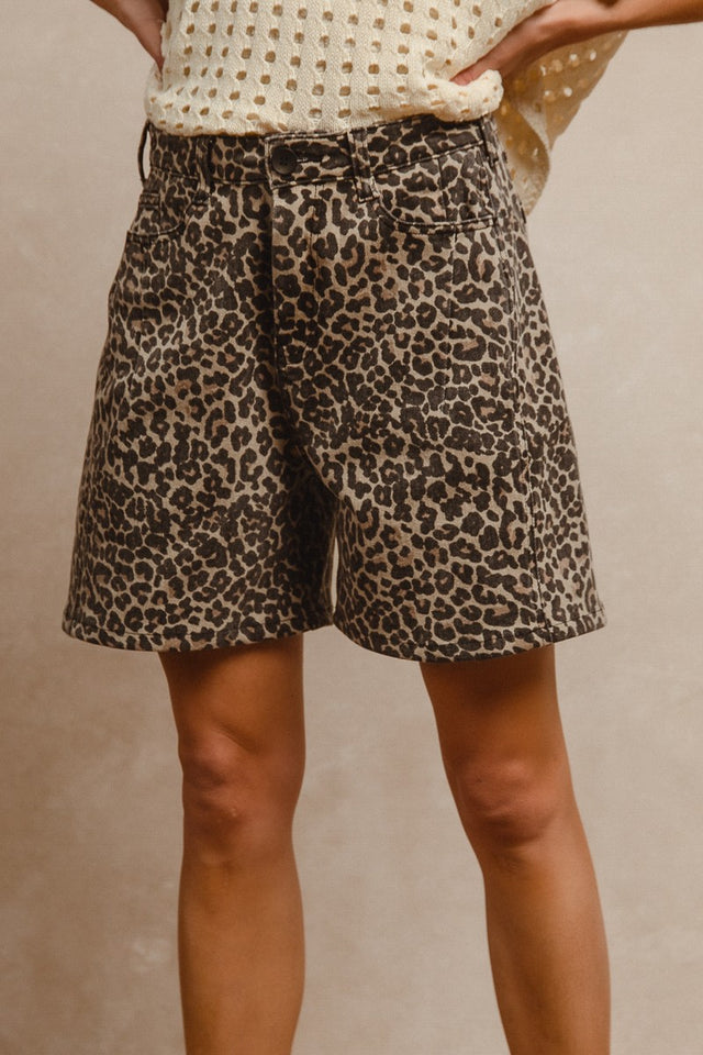 Animal Print Short