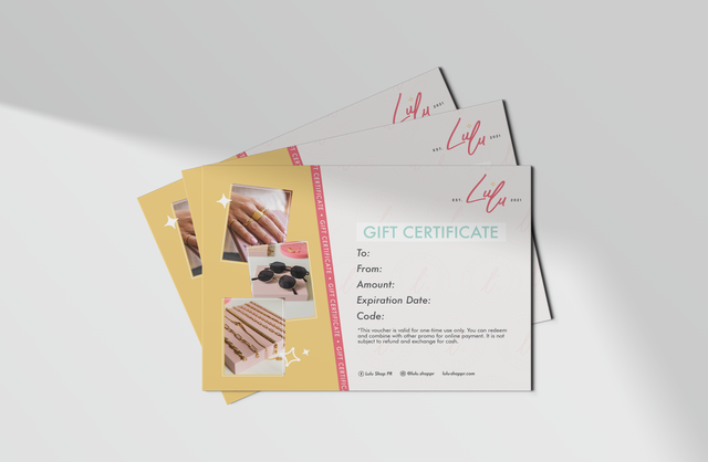 Gift Certificate