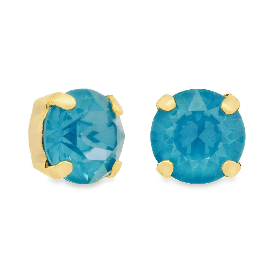 Oakland Studs - Teal Ignite