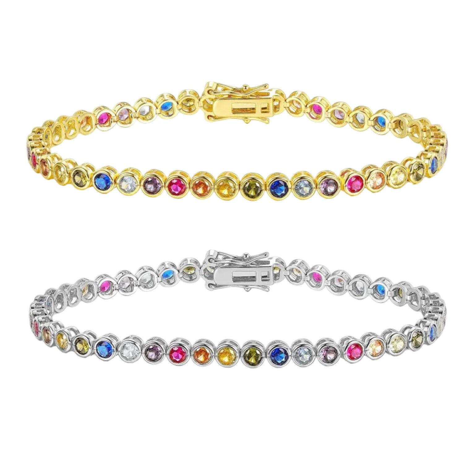Tennis Rainbow Luxe Bracelet