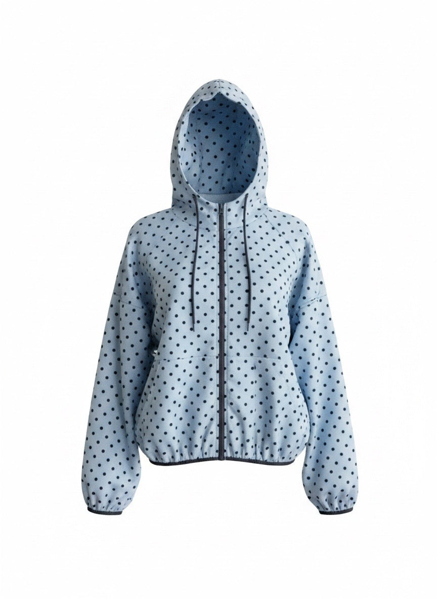 Sheer Polka Dot Jacket