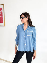 Denim Long Sleeve Shirt