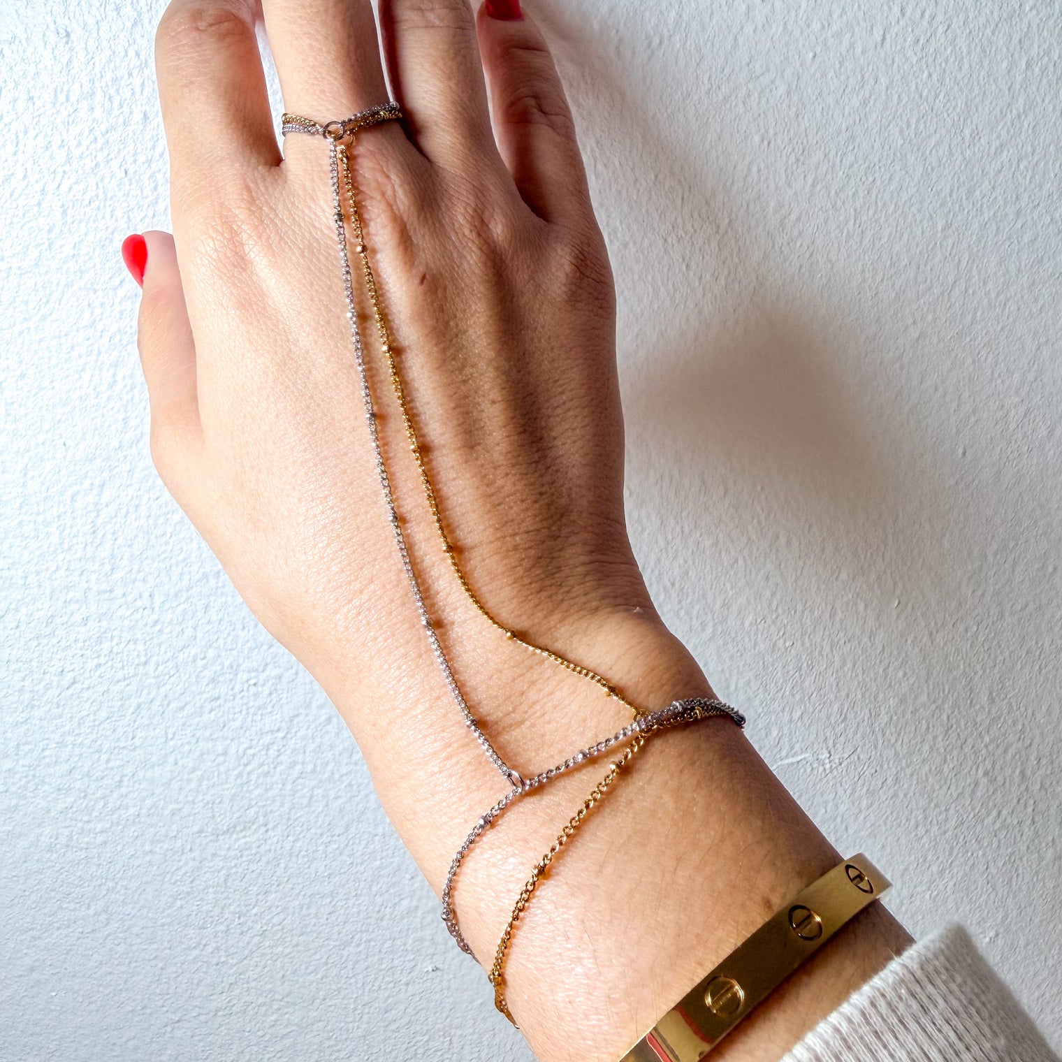 Luna & Soleil Hand Chain