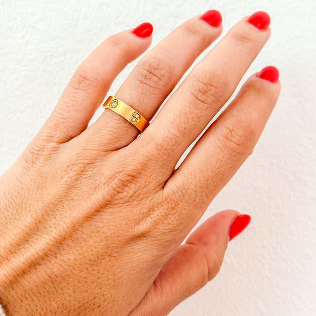 Luxe Screw Glow Ring