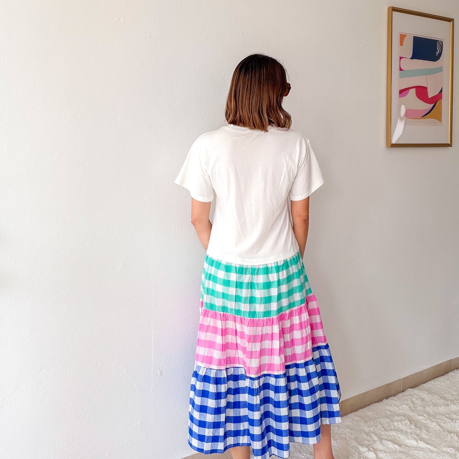 Candy Check Oversized Dress