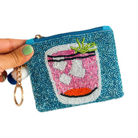 Coin Purse Handmade with Keychain — Best Seller