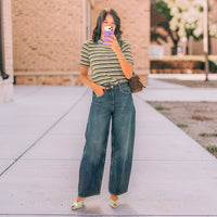 Ribbed Stripes Tshirt