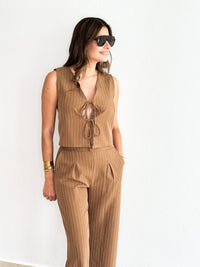 Pin Stripe Vest