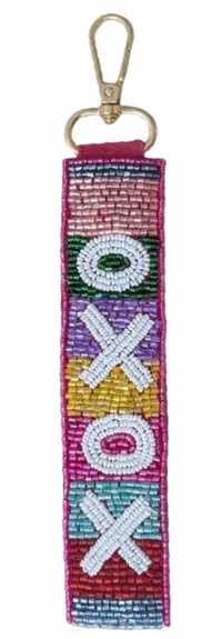 Sequin & Bead Keychain Wristlet — Choose Your Vibe
