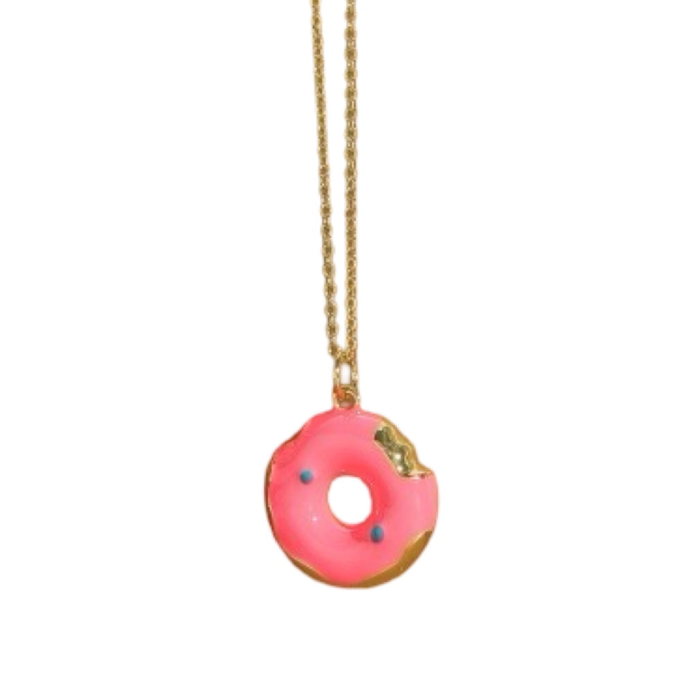 Pink Donut Charm