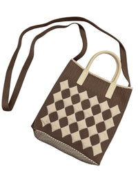 Knit Crossbody Tote