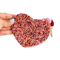 Coin Purse Handmade with Keychain — Best Seller