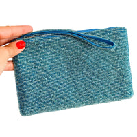 Wristlet Beaded Wallet – Solid Colors