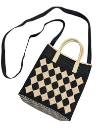 Knit Crossbody Tote