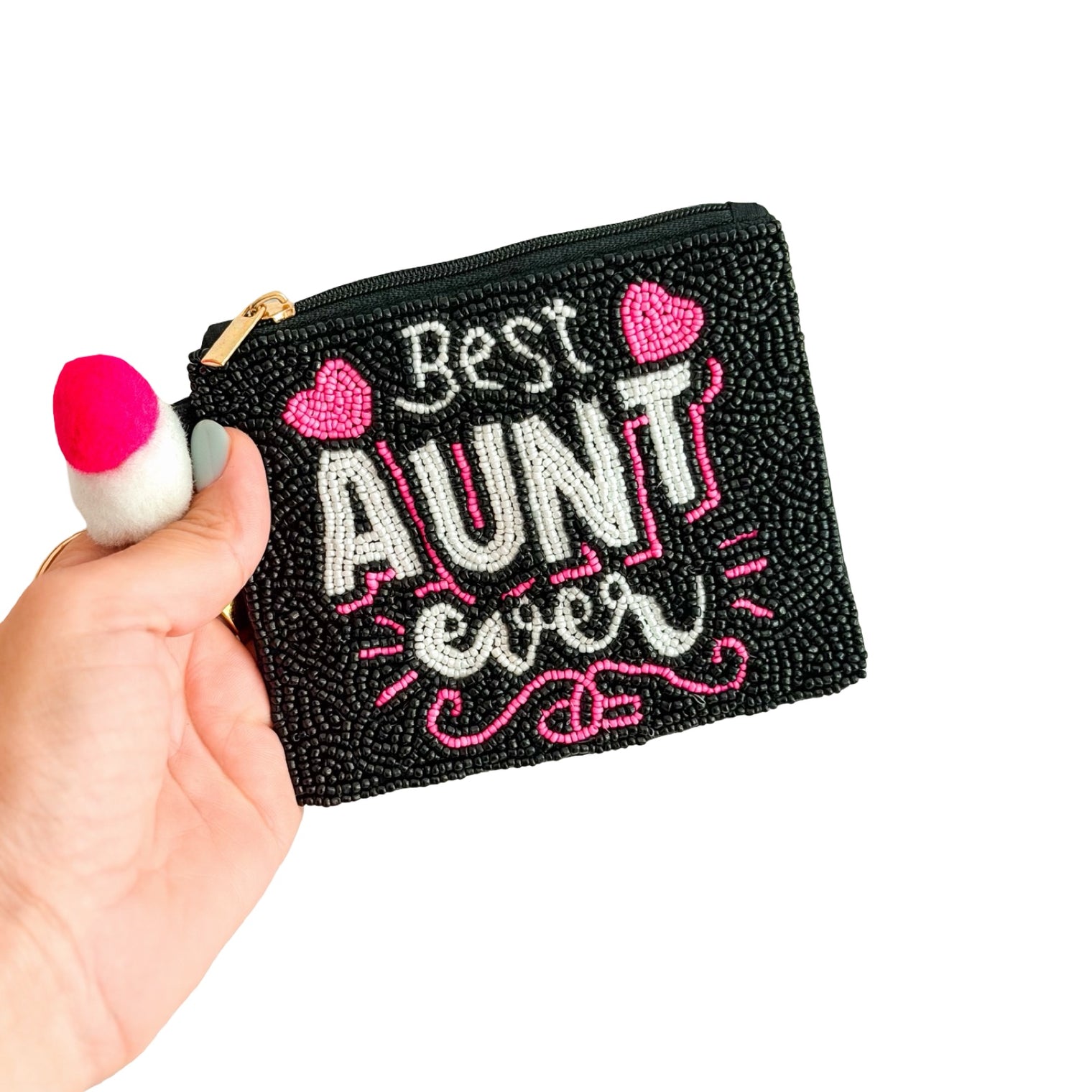 Coin Purse Handmade with Keychain — Best Seller