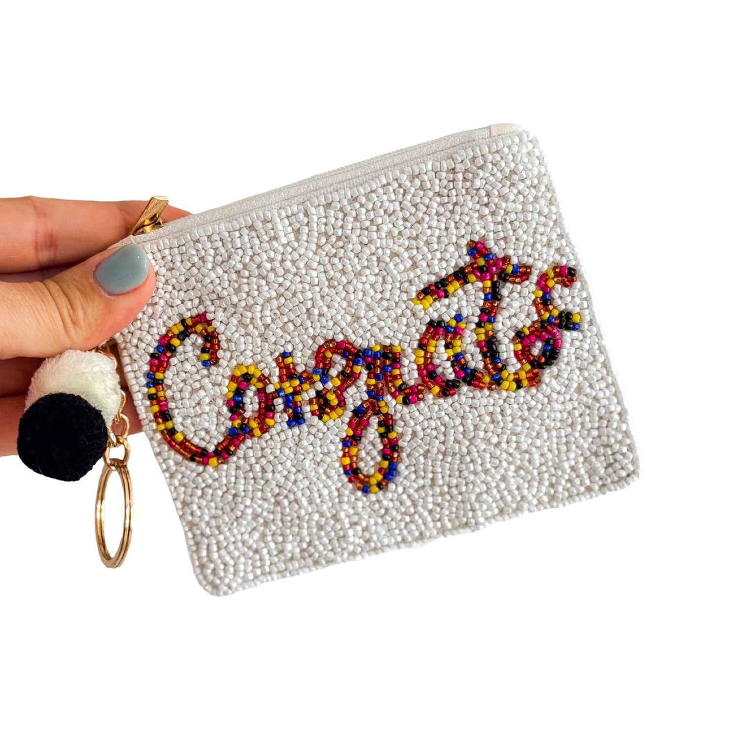 Coin Purse Handmade with Keychain — Best Seller