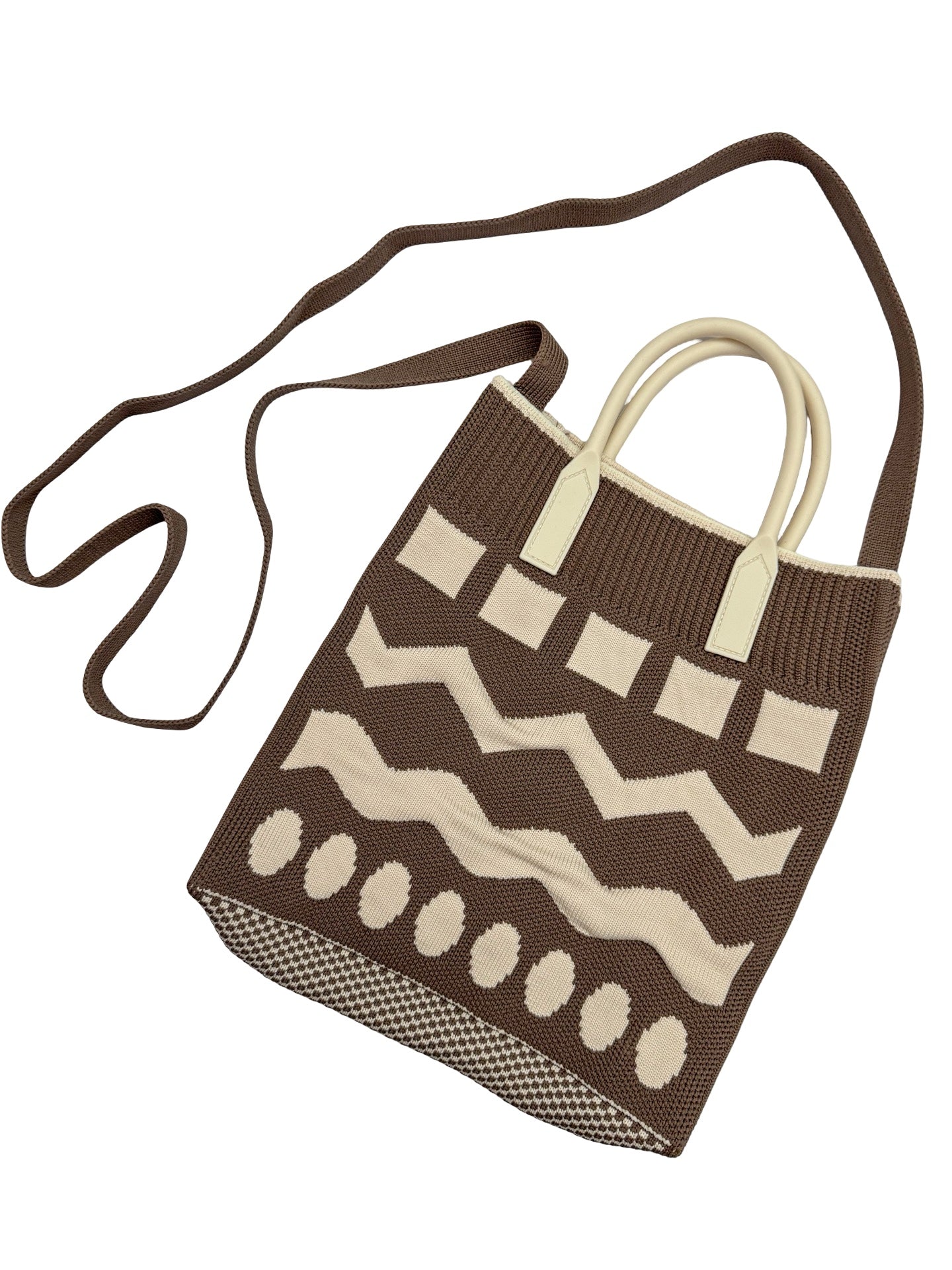 Knit Crossbody Tote