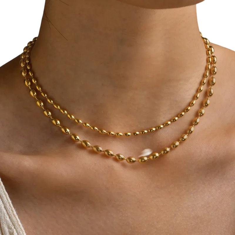 Karo Gold Necklace