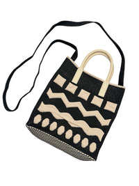 Knit Crossbody Tote