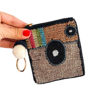 Coin Purse Handmade with Keychain — Best Seller