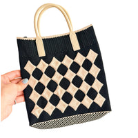 Knit Crossbody Tote