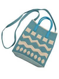 Knit Crossbody Tote