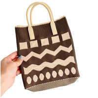 Knit Crossbody Tote